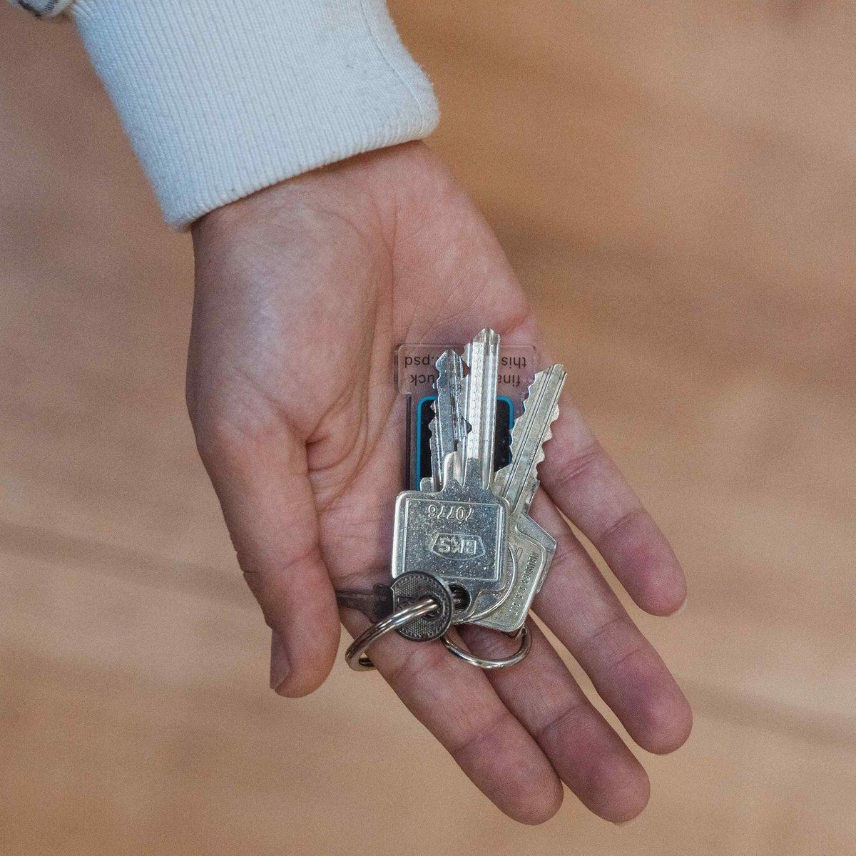 Schlüssel in Hand Schlüssel in Hand