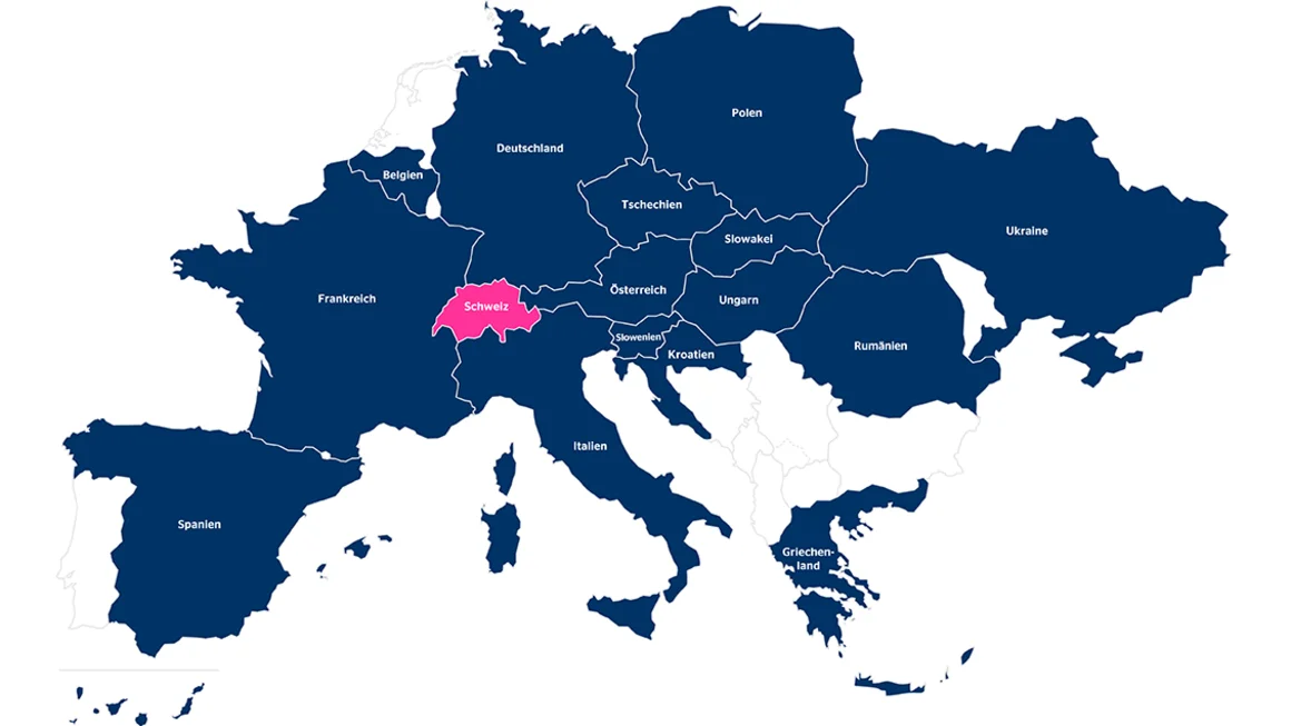 OVB in ganz Europa