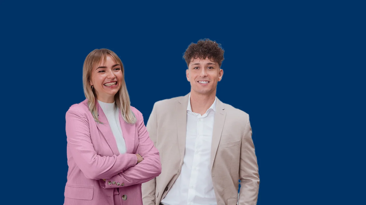 Foto zweier OVB Berater